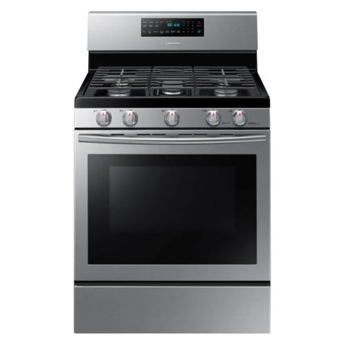 NX58H5600SS/AC 5.8 Cu. Ft. Self-cleaning Freestanding Gas Convection Range - Stainless Steel