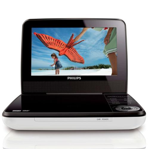 PET741W/17 Portable Dvd Player 7-Inch Lcd 2-Hr Playtime