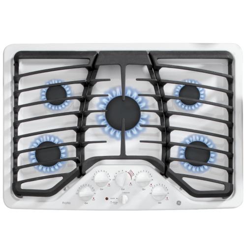 PGP953DET1BB Ge Profile Series 30" Built-in Gas Cooktop