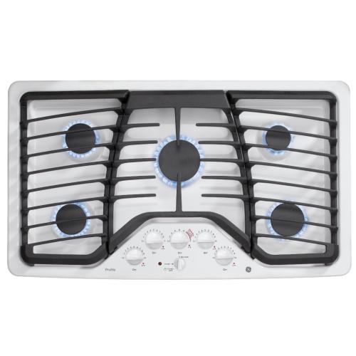 PGP976DET1BB Ge Profile Series 36" Built-in Gas Cooktop