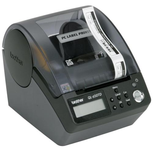 QL650TD Label Printer With Built-in Time And Date Function
