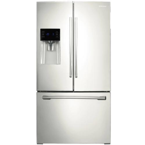RF263TEAEWW/AA 26 Cu. Ft. French Door Refrigerator W/ Water & Ice Dispenser