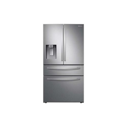 RF28R7351SR/AA 28 Cu. Ft. Food Showcase 4-Door French Door Refrigerator In Stainless Steel