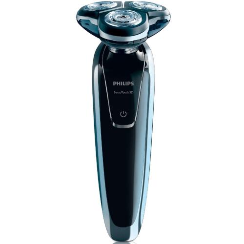 RQ1280/33 Sensotouch 3D Wet And Dry Electric Shaver Ultratrack Heads Internal Trimmer 60 Min With Aquatec