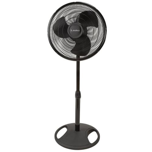 S16500 18-Inch 4-Speed Remote Control Large Room Stand Fan