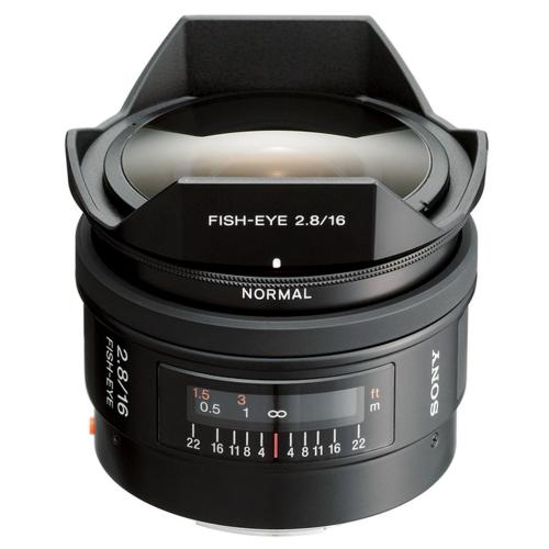 SAL16F28 16Mm F/2.8 Fisheye Lens For Sony Alpha Dslr Camera