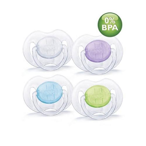 SCF170/17 Avent Classic Pacifiers 0-6M Orthodo