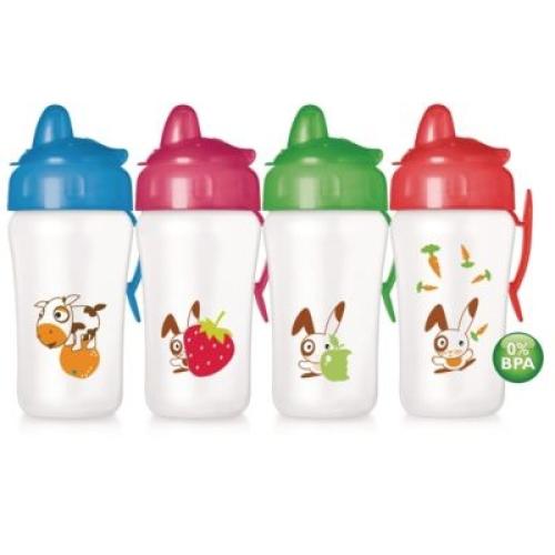 SCF608/01 Avent Avent Decorated Cup 260Ml 12M+ Toddler Spout With Handles