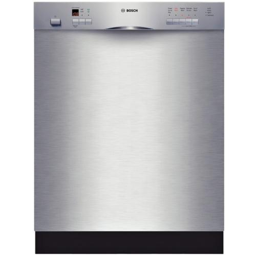 SHE55M15UC/50 24 Inch Recessed Handle Dishwasher - Stainless Steel