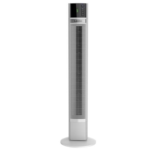 T48401 Alexa 48-Inch Oscillating 4-Speed Tower Fan With Timer
