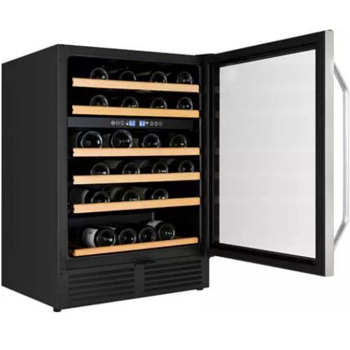 WCR496DS 24-Inch Wide Built-in Dual Zone Wine Chiller