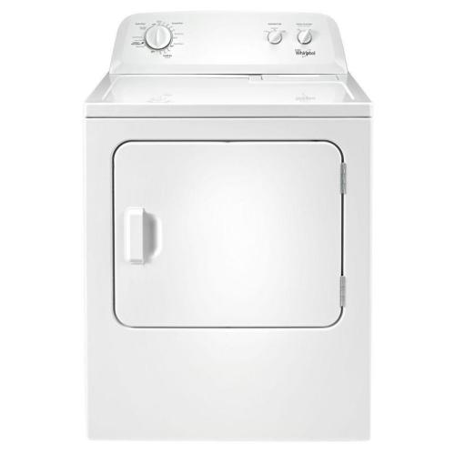 WED4616FW0 7.0 Cu. Ft. 240-Volt White Electric Vented Dryer