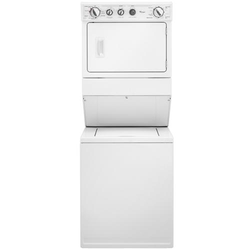 WET3300XQ0 27 Inch Electric Stacked Washer Dryer Unit