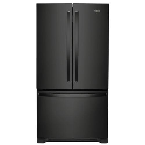 WRF535SWHB00 Bottom Mount French Door Refrigerator (Black)
