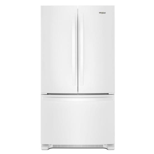WRF535SWHW00 Bottom Mount French Door Refrigerator (White)