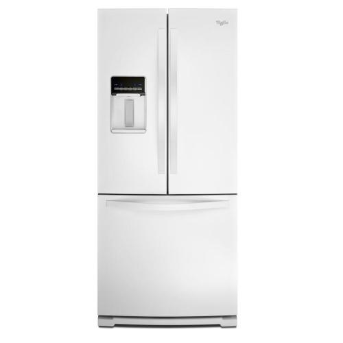 WRF560SEYW00 30 Inch French Door Refrigerator With 19.5 Cu. Ft.