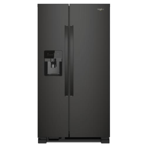 WRS311SDHB00 22.1 Cu. Ft. Bottom Freezer Refrigerator Black