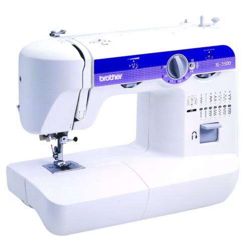XL5500 Free Arm Sewing Machine With 15 Built-in Stitches And 42 Stitch Functions