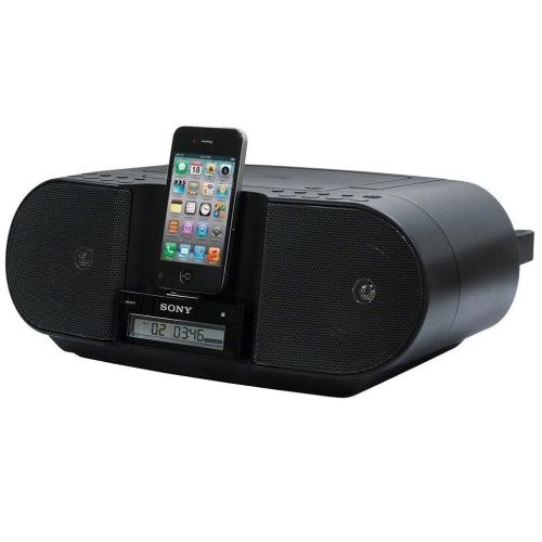 ZSS3IPBLACK Boombox With Ipod Dock